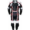 RTX Contender Black Leather Motorcycle Suit